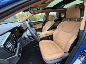 2026 Lexus NX 450h front seats