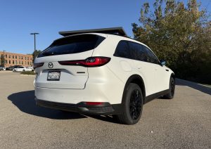 2026 Mazda CX-90 white rear low