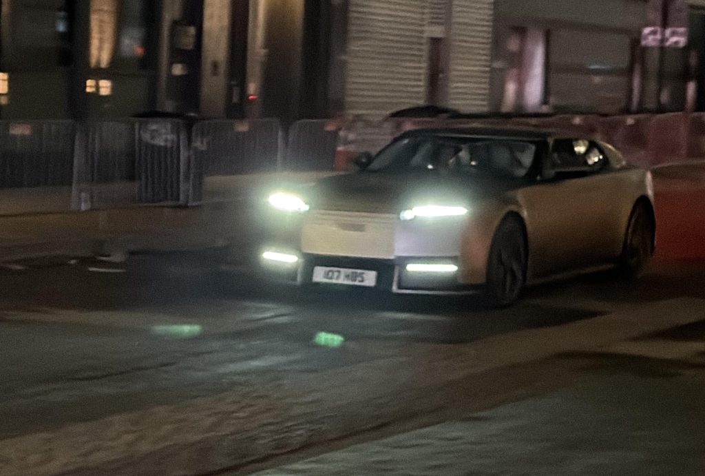 Jaguar Type 01 - rolling to debut